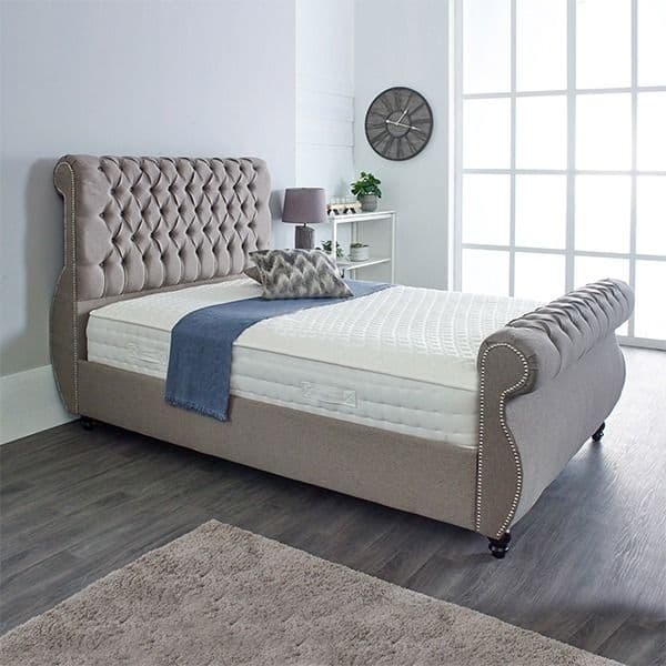 Victoria Fabric Single, Double, King Size, Super King Bedroom Bed